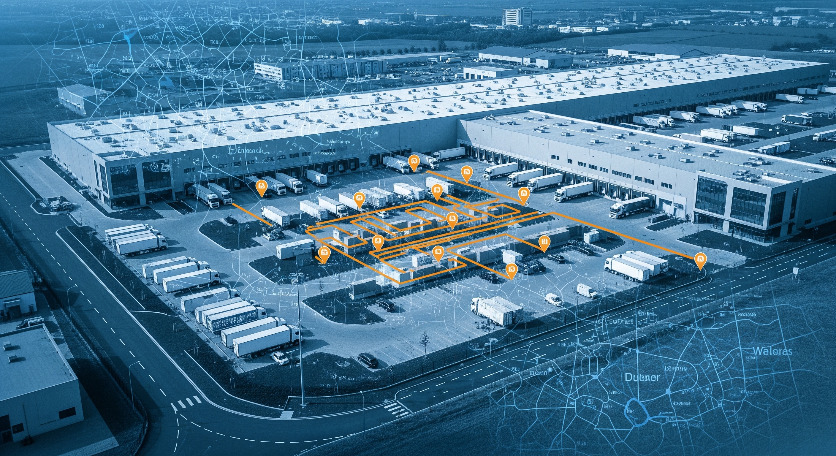 Sistema GPS para flotas empresariales