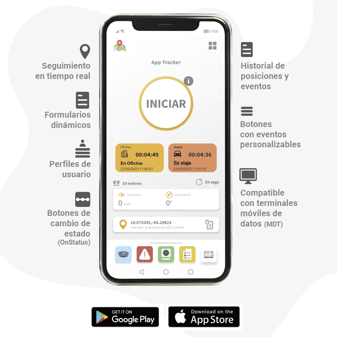 AppTracker - Aplicación móvil