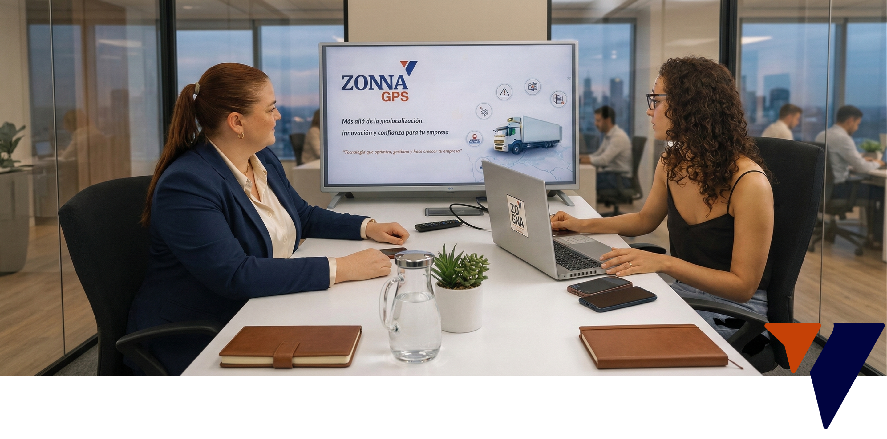 Panel de software de gestión de flotas con GPS y datos en tiempo real